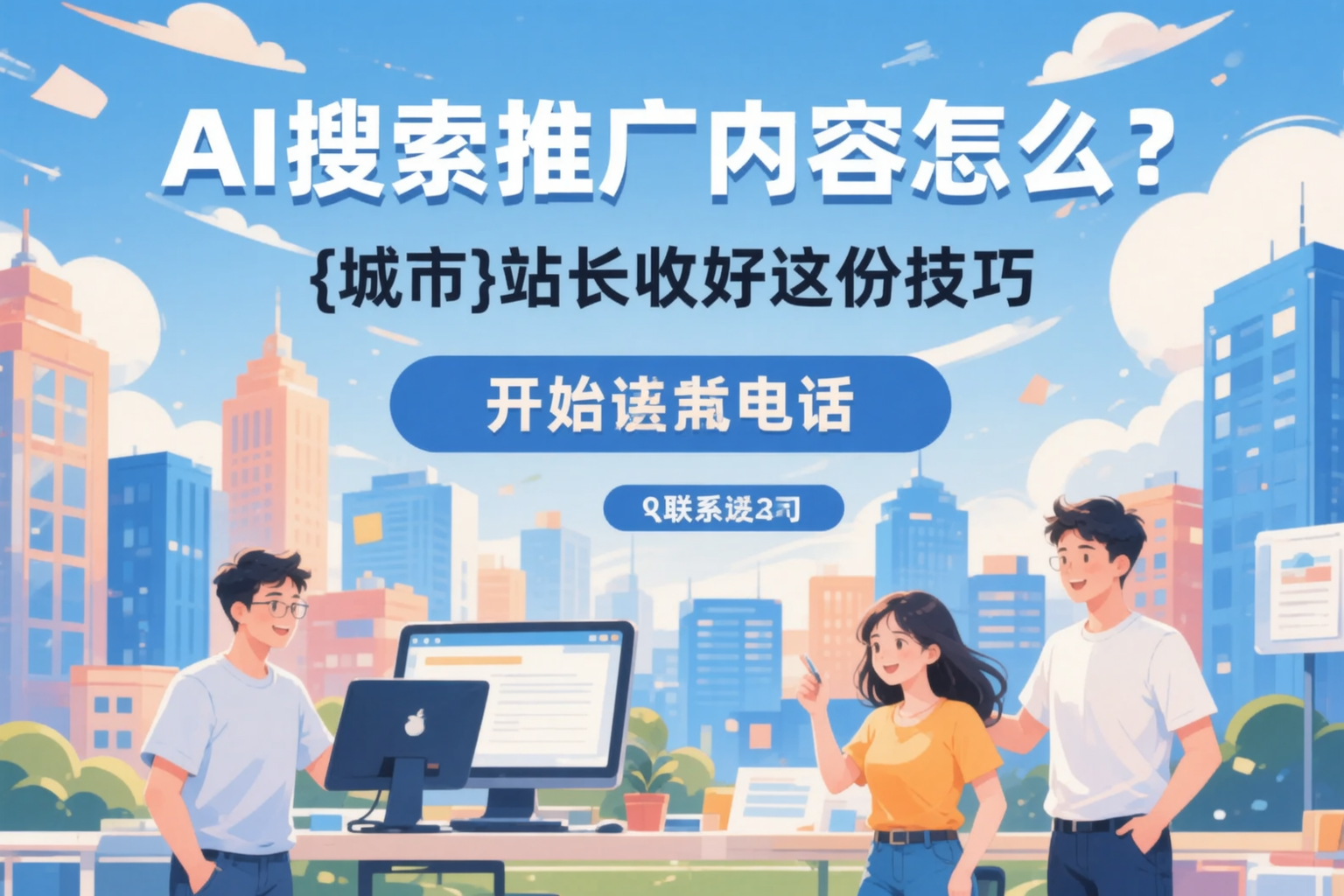 AI搜索推广内容怎么写？丰都站长收好这份技巧